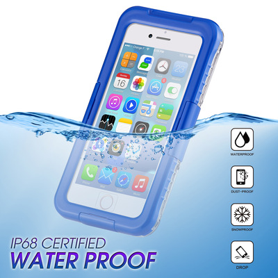 Phone waterproof shell iPhone8 Europe and America Selling product factory Direct selling iPhone8plus Diving protective sleeve