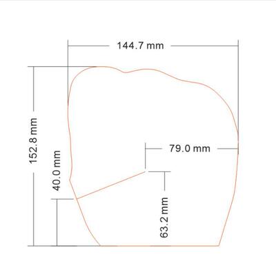 145*153双面硅油透明PET保护膜内衣硅胶隐形文胸乳贴离型膜预涂膜