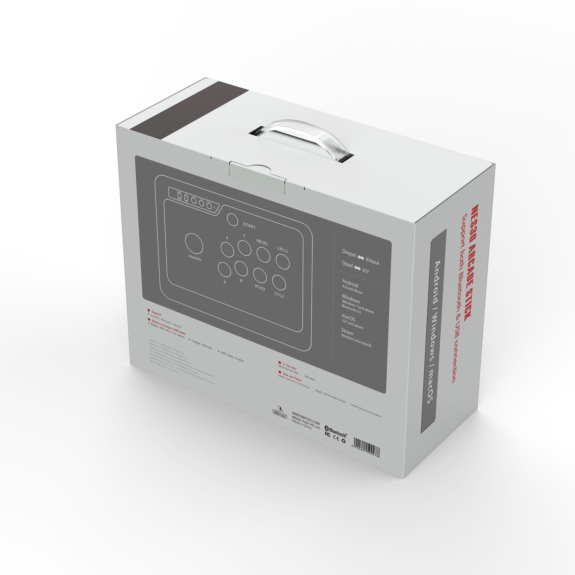 8Bitdo NES30 Arcade Stick  11