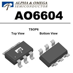 专业经销代理 AOS  AO6604 A06604  大量原装现货