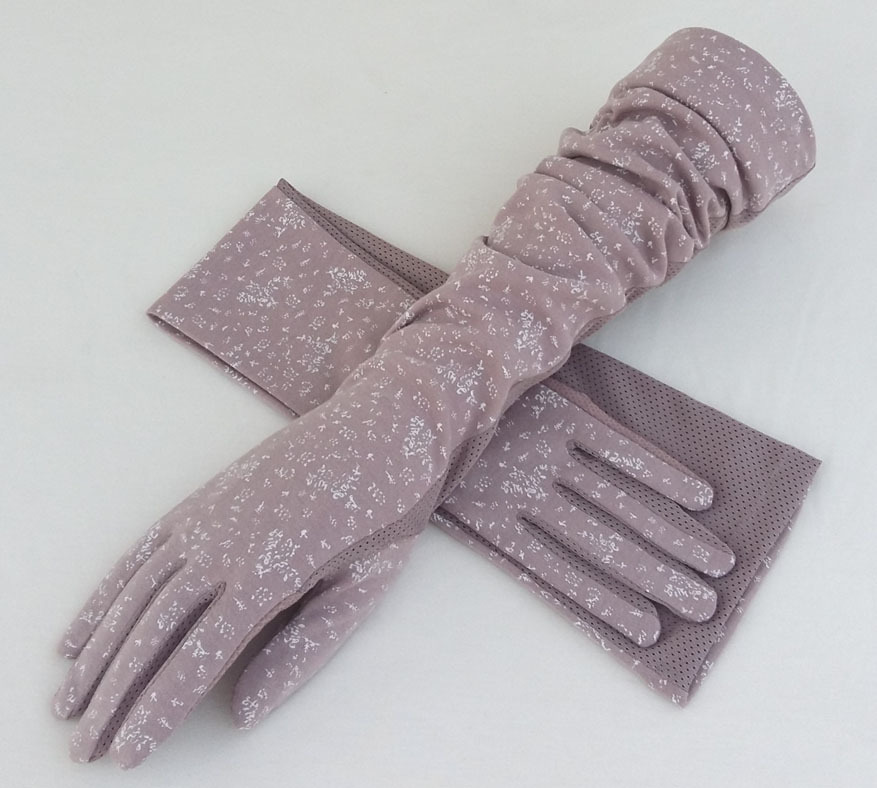 长款碎花 豆沙色主图