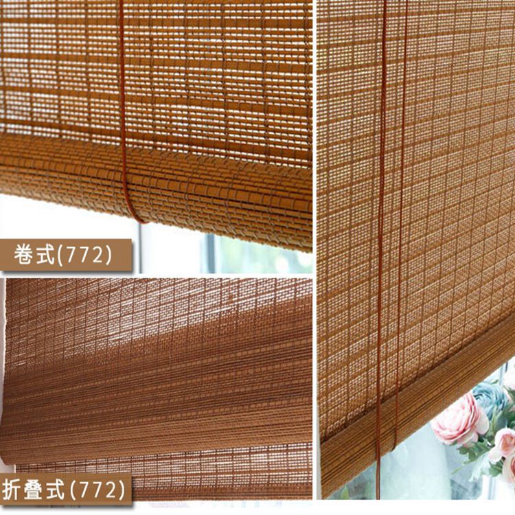 高档竹帘 通风隔热竹卷帘 卷帘 竹帘 竹窗帘 厂家直销 送帘头配件|ru