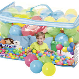 Bestway 52027 塑料彩球 海洋球