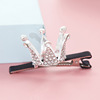 Hairgrip for princess, tiara, accessory, simple and elegant design