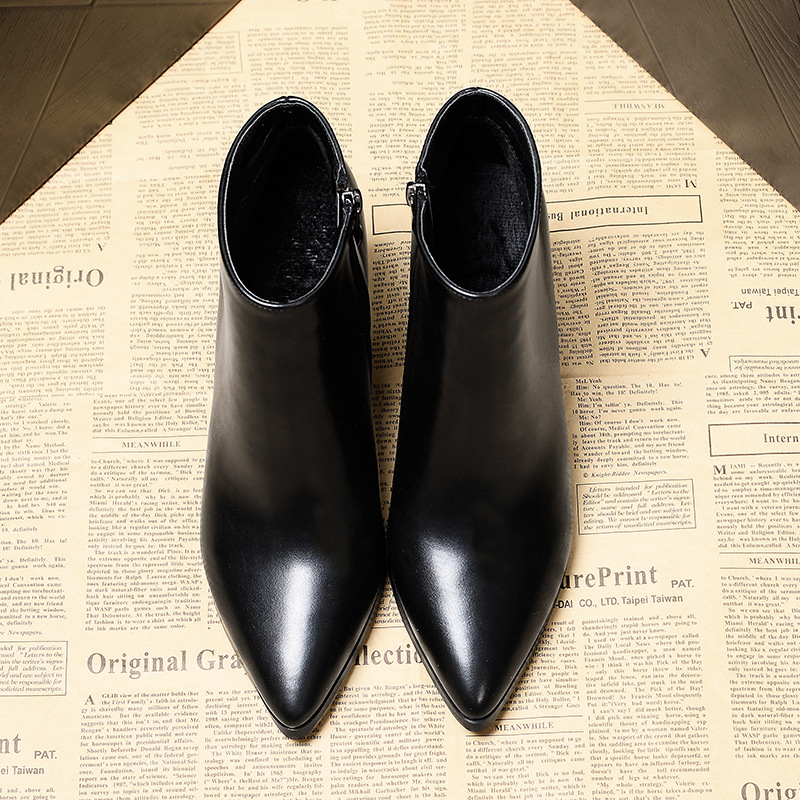 Bottes femme en PU artificiel - Ref 3355529 Image 4