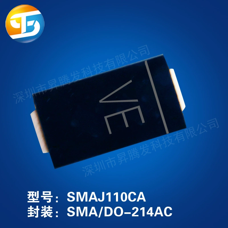 SMD TVS двунаправленный диод подавления перенапряжения подлинный SMAJ110CA шелкография VE SMA/DO-214AC