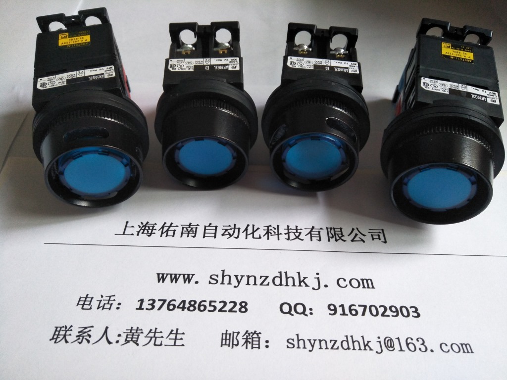 金属环镂空富士按钮AR30G2L-01E4G库存销售金属环进口富士按钮