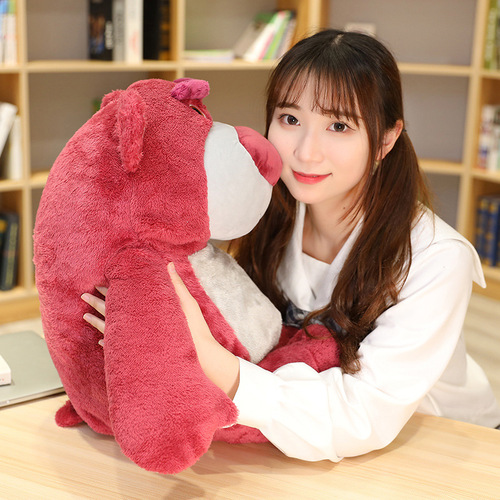 Toy Story 4 Strawberry Bear Doll Plush Toy Creative Teddy Bear LOTSO Hugable Bear Doll