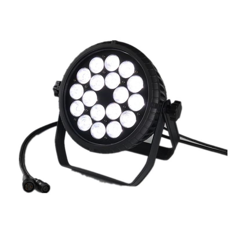 Завод напрямую управляет 18 6-в-1 ступенчатая LED Pa Lantern DMX512 Кольцо внутри ровная свеча свадебная полная цветная тона лампа