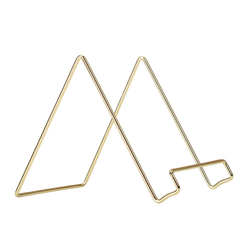 Nordic ins style simple golden iron mobile phone tablet holder multi-functional magazine photo frame display bracket