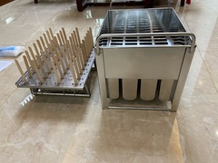 廠家直供40支304食品級不鏽鋼雪糕模冰棒模冰激凌模冰棍模冰模