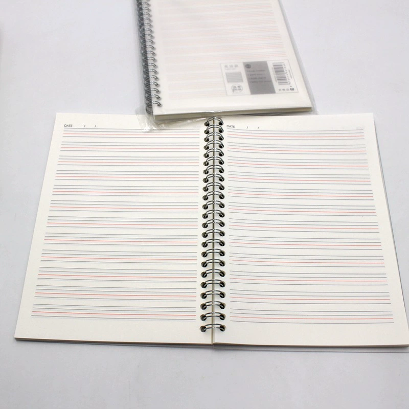 Coil Notebook, PP Cover, Double-Coil Spiral, A5/B5, Grid/Lines/Blank (Horizontal)