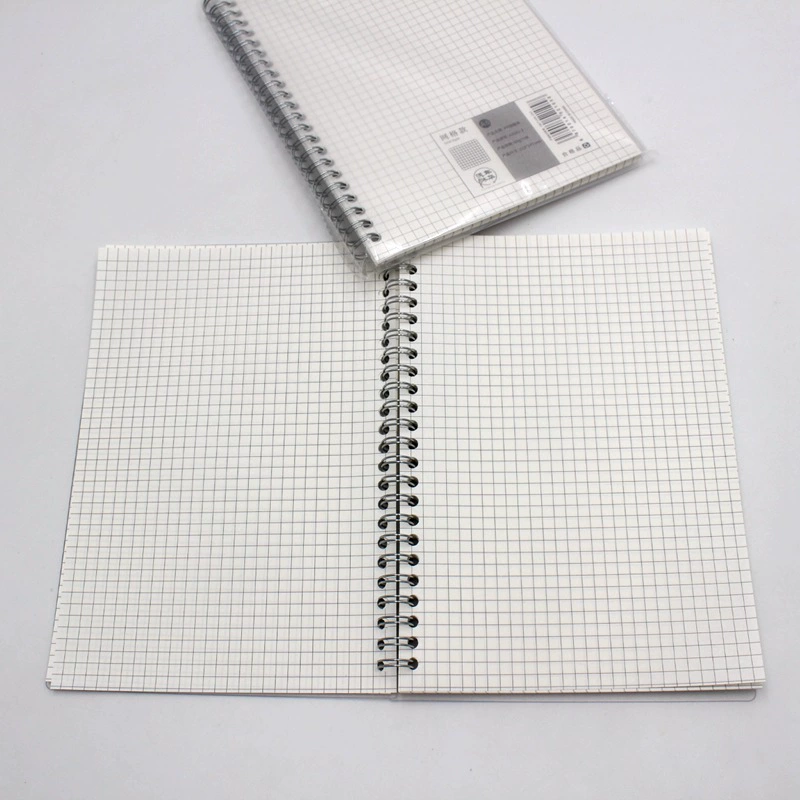 Coil Notebook, PP Cover, Double-Coil Spiral, A5/B5, Grid/Lines/Blank (Horizontal)