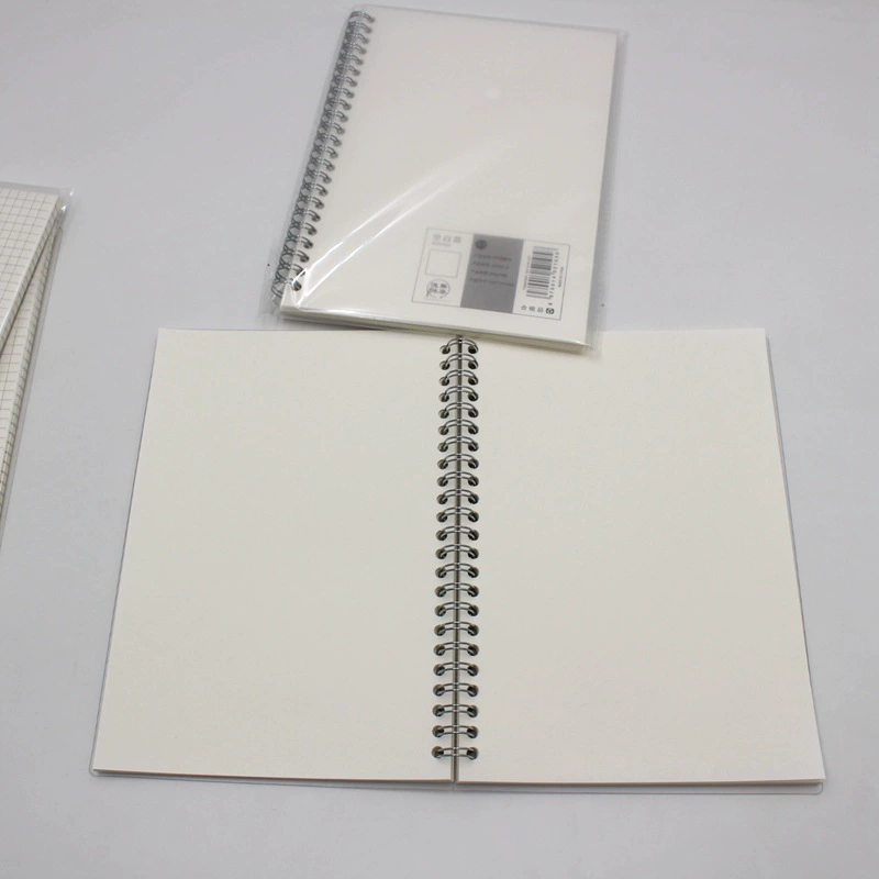 Coil Notebook, PP Cover, Double-Coil Spiral, A5/B5, Grid/Lines/Blank (Horizontal)