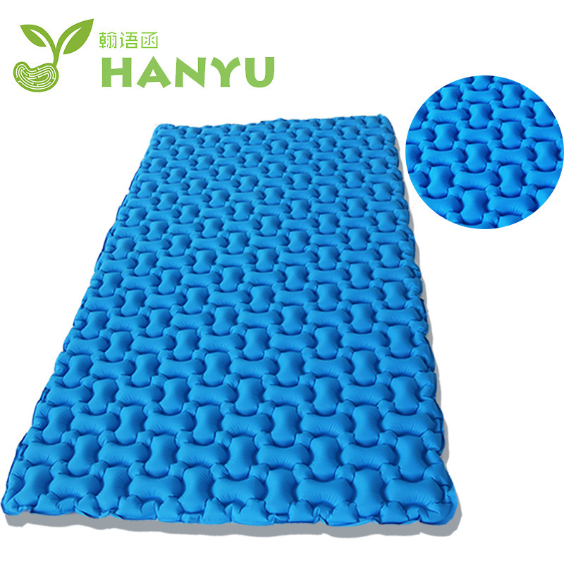 Lightweight and Convenient Double Extended Outdoor Inflatable Sleeping Mat Tent Mat Baby Climbing Mat Moisture-Proof Picnic Mat Inflatable Mattress