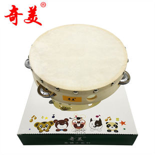 Chimei hand-bell drum hand-bell children's dance handkerchief percussion instrument kindergarten teacher's early education handkerchief drum
