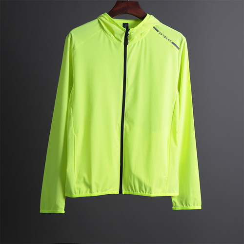  Fall New Sun Protection Running Shirt Quick-Drying Fitness Clothes Outdoor Training Apparel Group Purchase Uniform