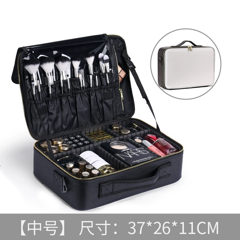 Capacious handheld cosmetic bag for manicure, wholesale
