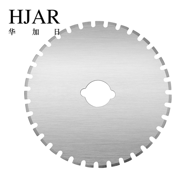 工厂直发切纸45mm虚线小圆刀 切皮革滚轮刀 裁布旋转圆刀 拼布刀