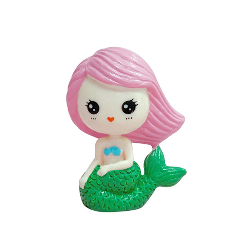 Resin micro landscape ornaments, car ornaments, creative cute car ornaments, princess cake decoration ornaments, car dolls
