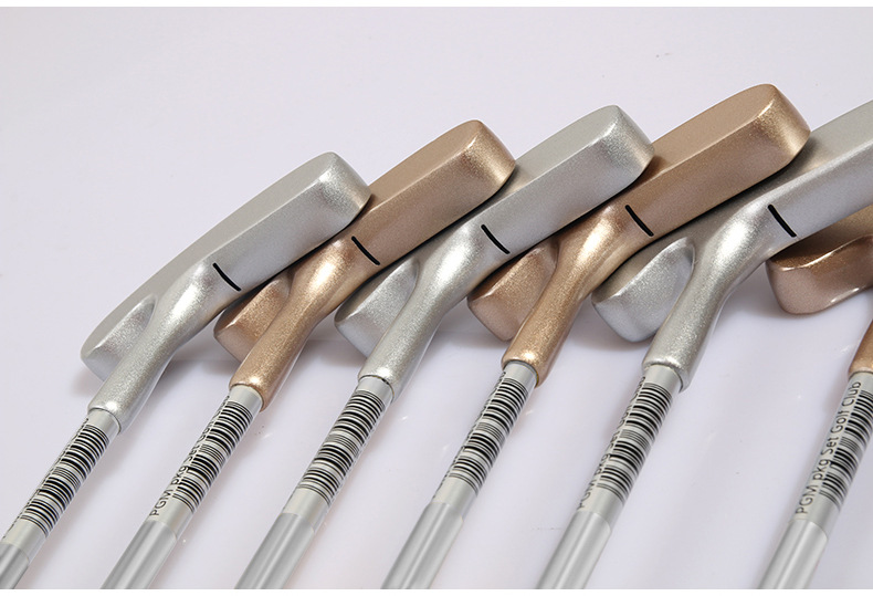 Gậy đánh golf trẻ em PGM hai mặt, có thể điều chỉnh độ dài 60-90 cm — Cô gái thân thép đẩy đầu bạc 9-12 tuổi, Cô gái thân thép đẩy đầu bạc 6-8 tuổi, Cô gái thân thép đẩy đầu bạc 3-5 tuổi, Cô gái thân thép đẩy đầu vàng 9-12 tuổi chi tiết 7