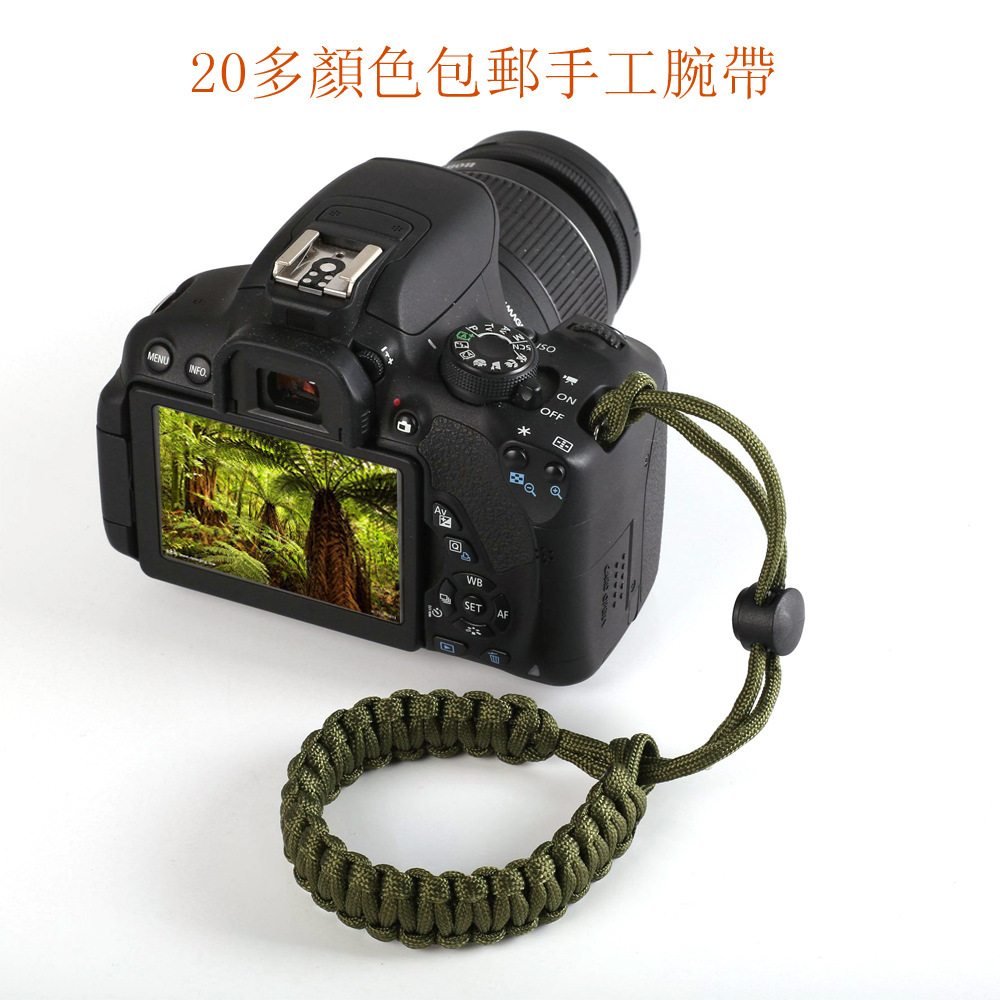 Backpackers series Monosyllabic reaction Hand Strap Micro single Digital Cameras Wrist band Spinning Hand rope originality Colorful Lanyard