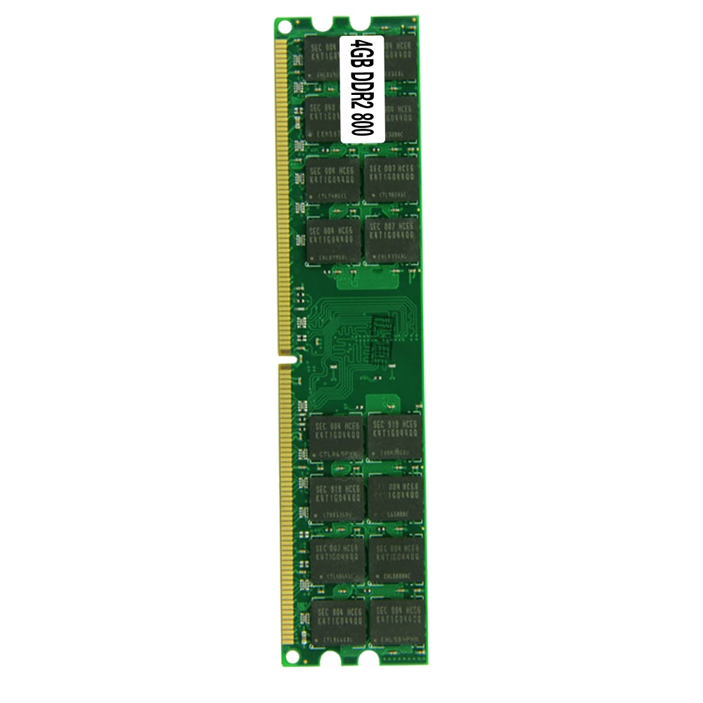 Десктоп DDR2 Z021 модуль памяти 4 ГБ, 800 MT/s, совместим с AMD, поддержка двойного канала