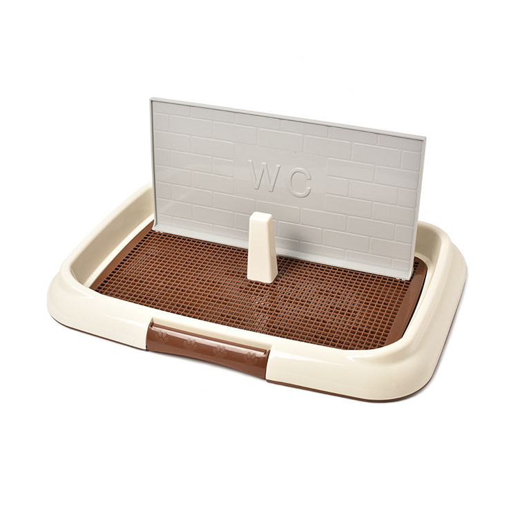 Directo de fábrica de múltiples funciones del inodoro del animal doméstico pañales de orina conveniente para entrar en bolsa de aseo para mascotas entrega de una sola pieza