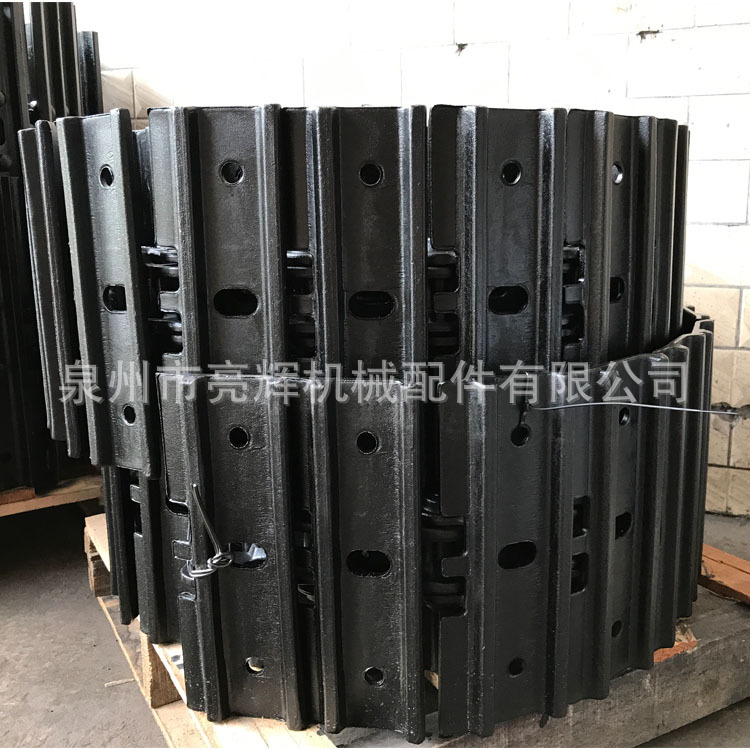 洋马VIO15/20 小挖机链条焊板总成 U15微挖焊板链轨钢制履带