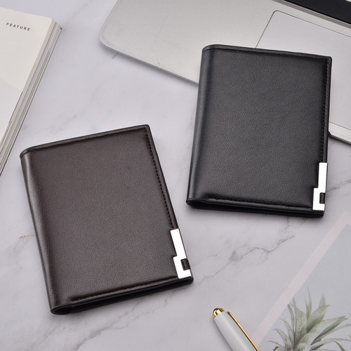 Foreign trade wallet hot-selling men's short wallet AliExpress horizontal wallet business men's wallet enters supply