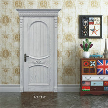 成都厂家供应批发中式白色实木雕花复合门 欧式实木复合门烤漆门