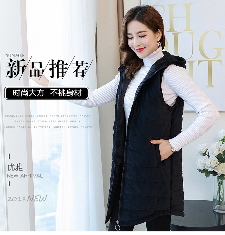 Gilet femme en Peau de pêche - Ref 3317833 Image 6