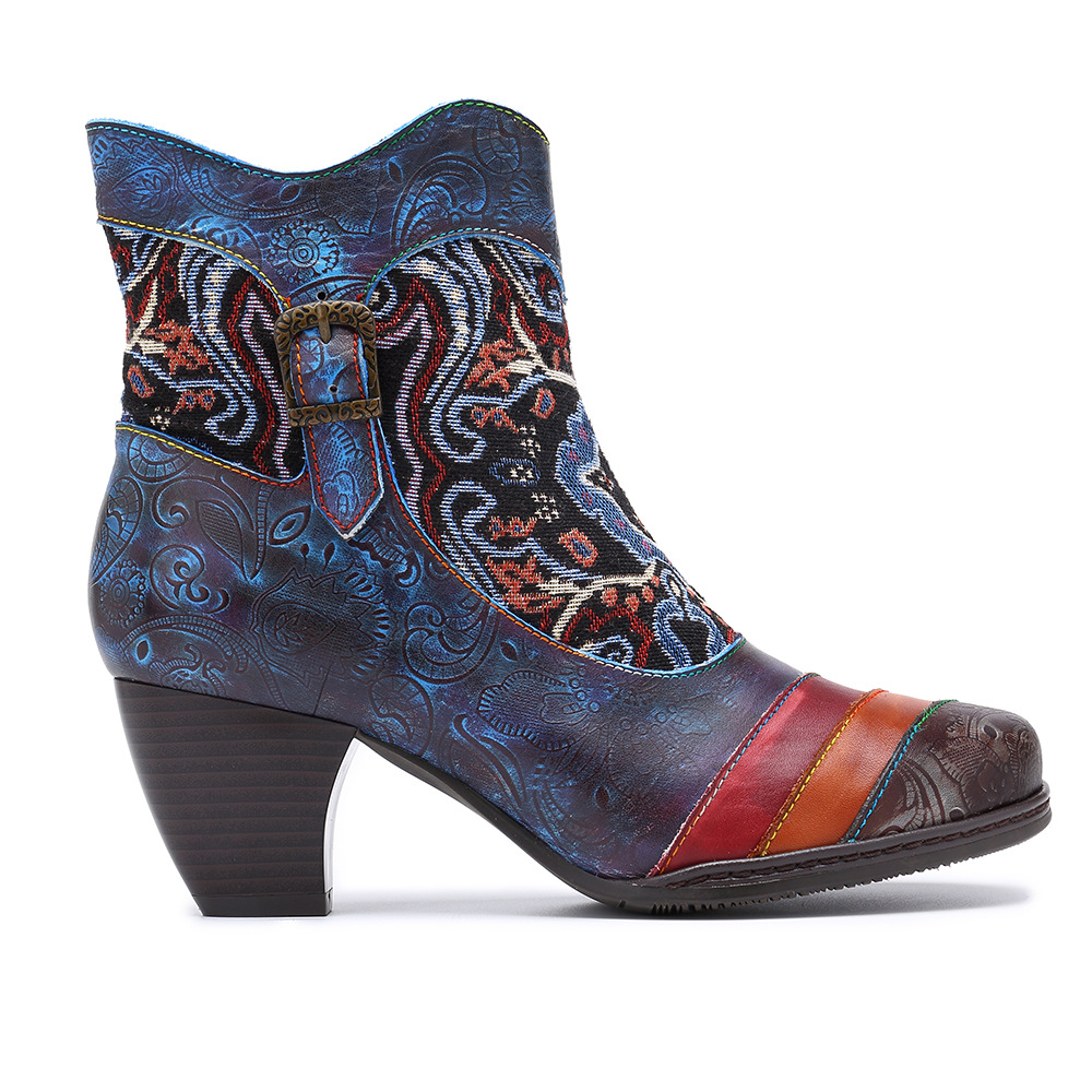 Bottes femme en En cuir - Ref 3355507 Image 12