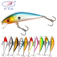 Sinking Minnow Lures shallow diving minnow baits bass trout Fresh Water Fishing Lure