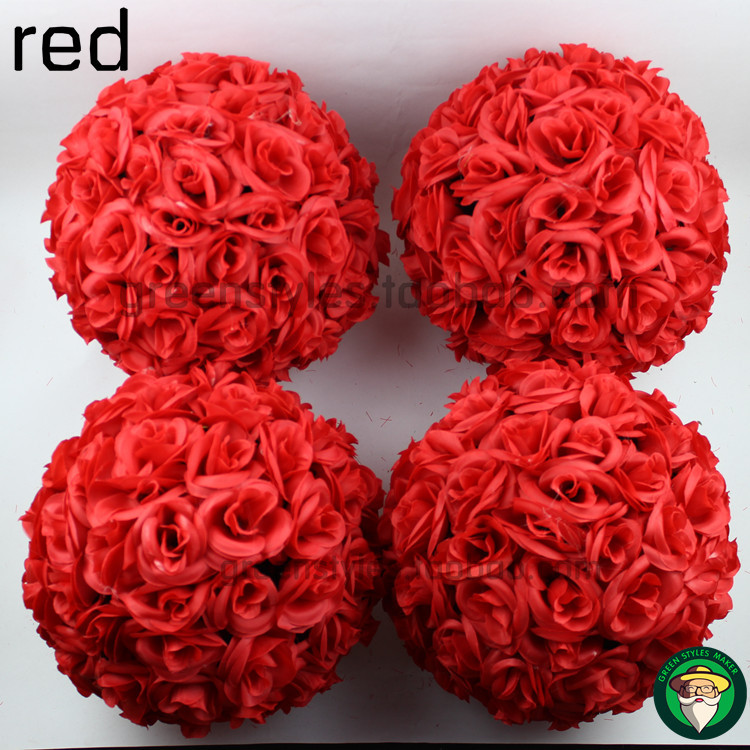 30 cm wedding simulation flower ball orn...