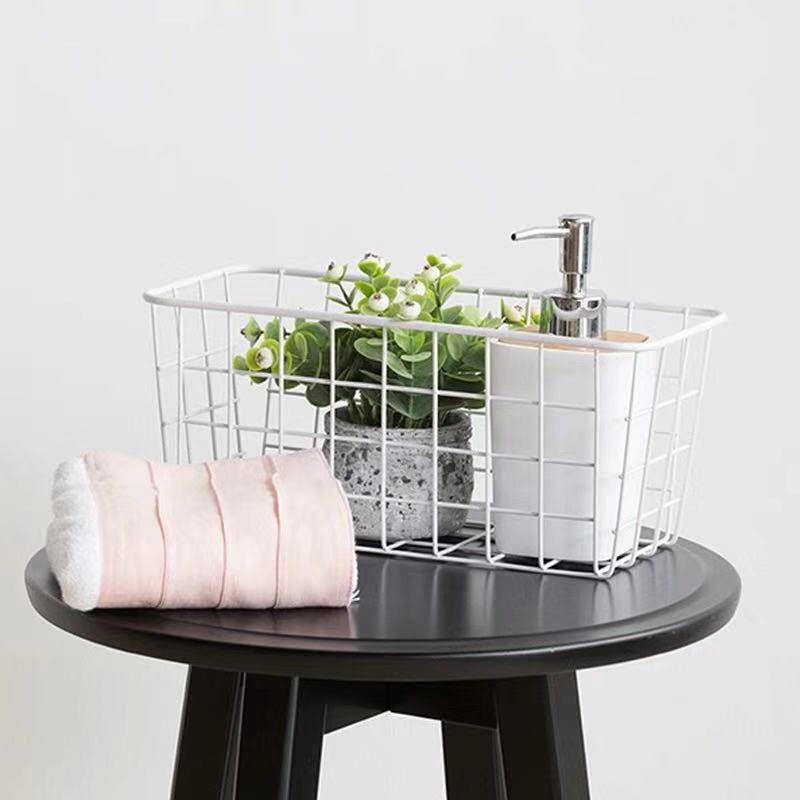 医疗篮日式收纳篮卫生间置物架免打孔无痕吸壁式收纳架厨房用品