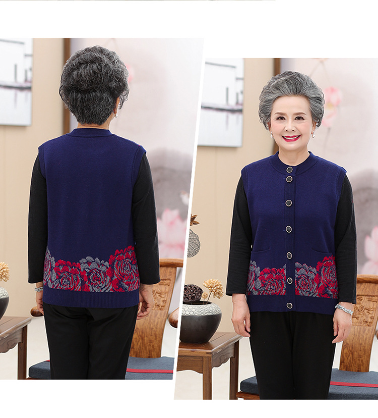 Gilet femme MOUTON ROUGE en Tricot - Ref 3317932 Image 14