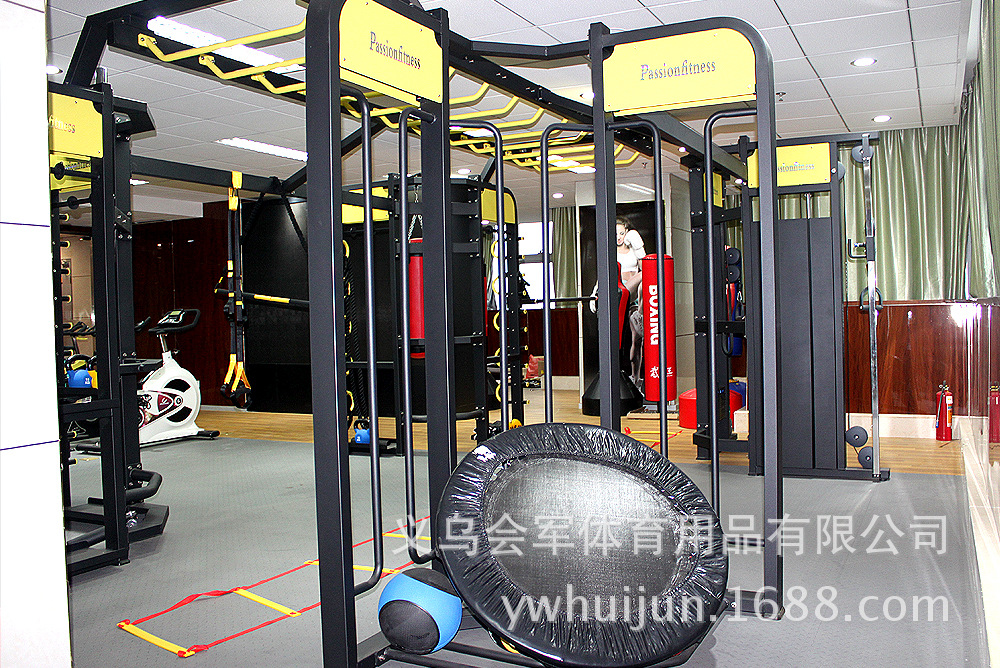 会军新款升级360°度 四方位综合训练健身组合器材 多功能健身房-阿里巴巴