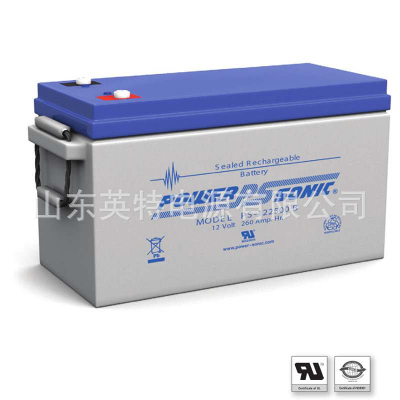 销售Power-Sonic PS-122500 B 密封铅酸蓄电池 12V260AH蓄电池