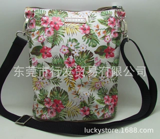 新款圆筒单肩包欧美PU旅游包可定制加印logo来图定制