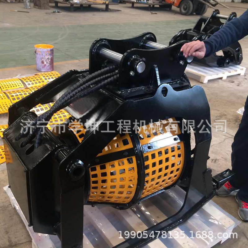 铁路道砟清筛斗 滚筒筛分斗 挖机筛分斗 液压旋转筛