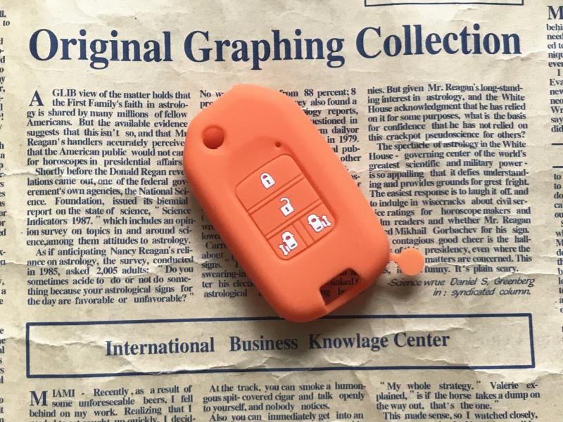 Suitable for the New Odyssey Silicone Key Case, Alisens Car Key Cover, Special Remote Control Protective Case Buckle