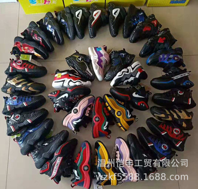 儿童秋冬新款加绒保暖休闲棉鞋地摊鞋低价批发