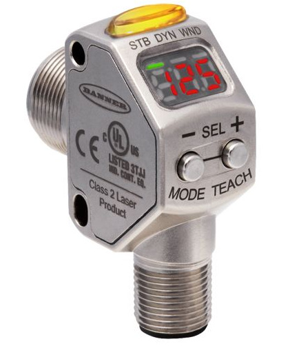 美国 BANNER 激光测距传感器   Q3X系列