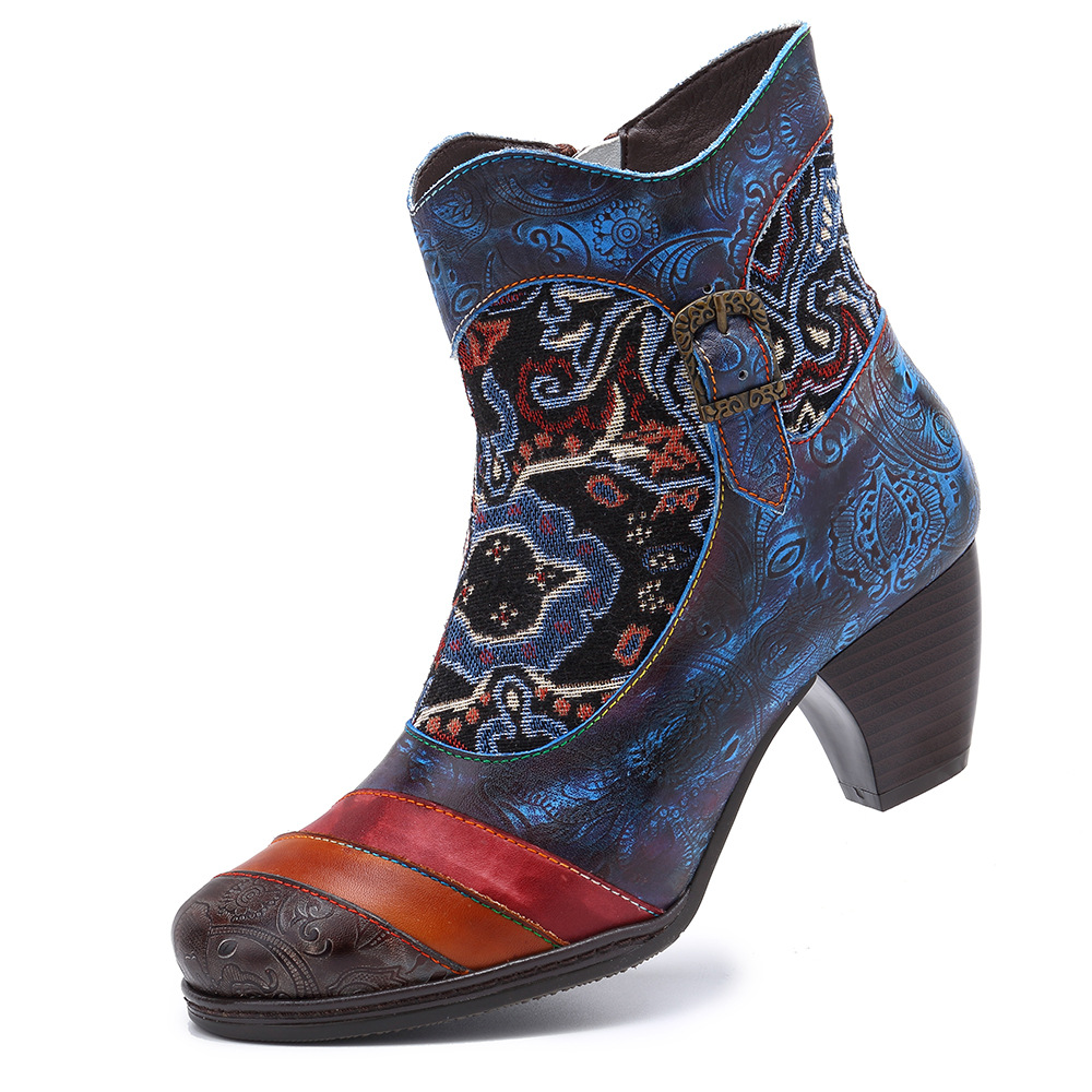 Bottes femme en En cuir - Ref 3355507 Image 15