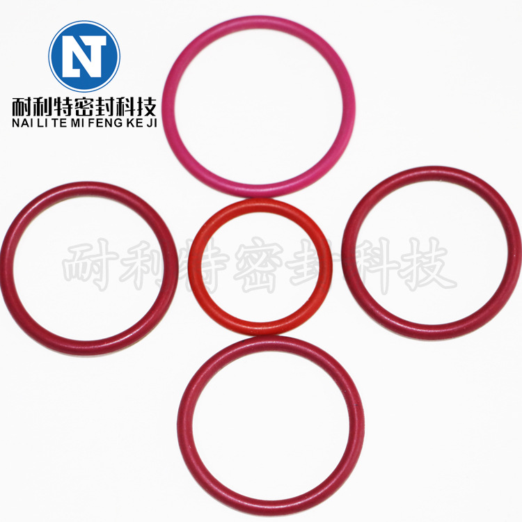 厂家直供硅胶防水圈 耐高温胶圈 红色硅胶O型圈 丁睛耐低温O型圈