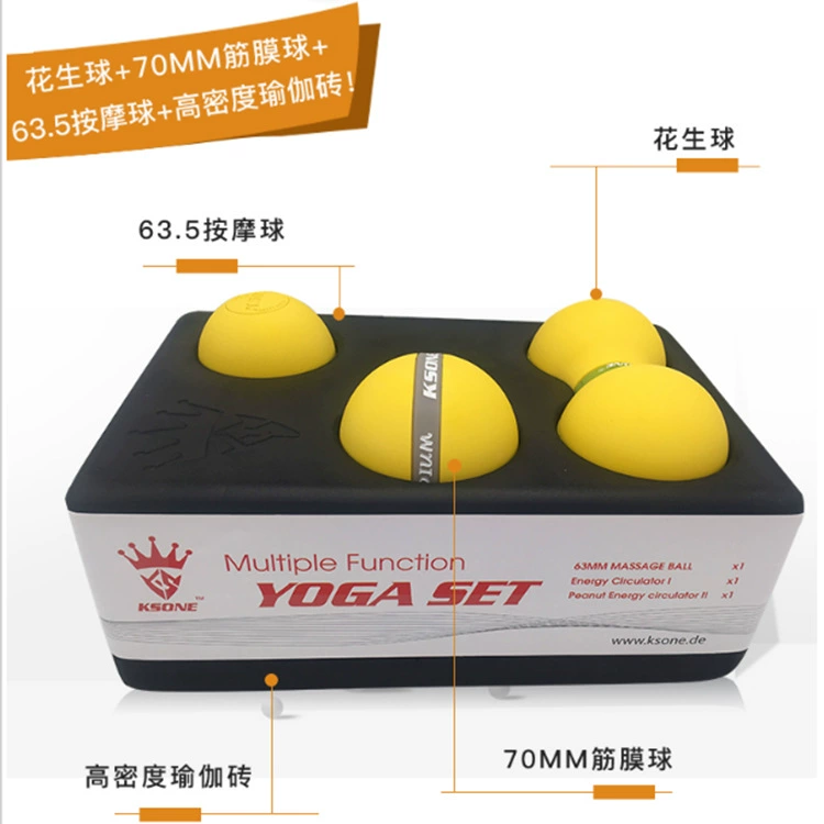 KSONE Eva, медицинский массажер для йоги, набор