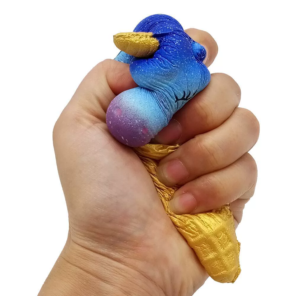 Полиуретановая реалистичная мягкая игрушка для мороженого, игрушка, единорог, антистресс