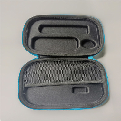 厂家定制EVA热压包装收纳托盒eva泡绵压型贴佳织布压铸成型