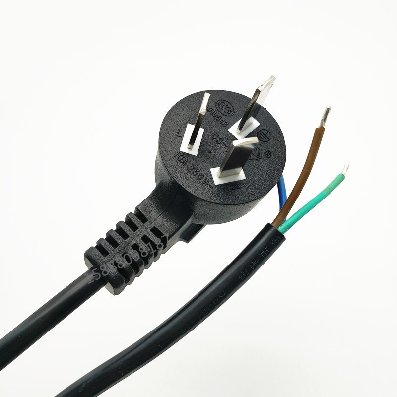 Supply 3-core Three-plug Hot Fast Power Cord Electric Water Kettle Plug Cord Electric Hot Pot Multi-function Rice Cooker Power Cord